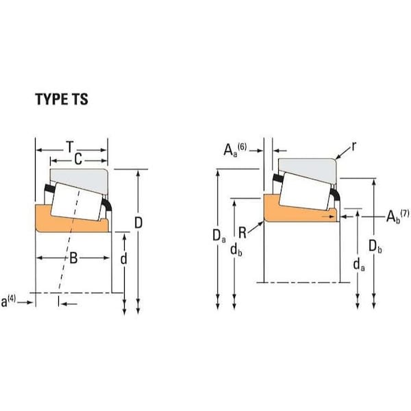 Tapered Roller Bearing  48 OD, TRB Single Cone  48 OD, 77364